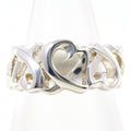 Tiffany & Co Triple Loving Heart 925 Sterling Silver Ring