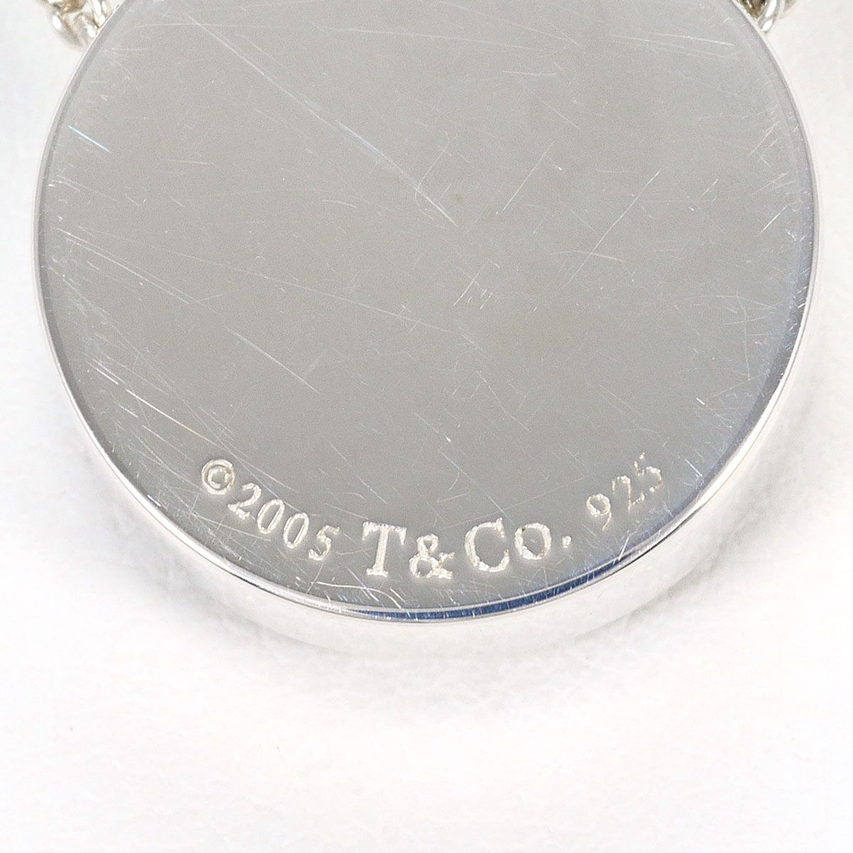 Tiffany & Co Concave 925 Sterling Silver Necklace 40 cm — view 4