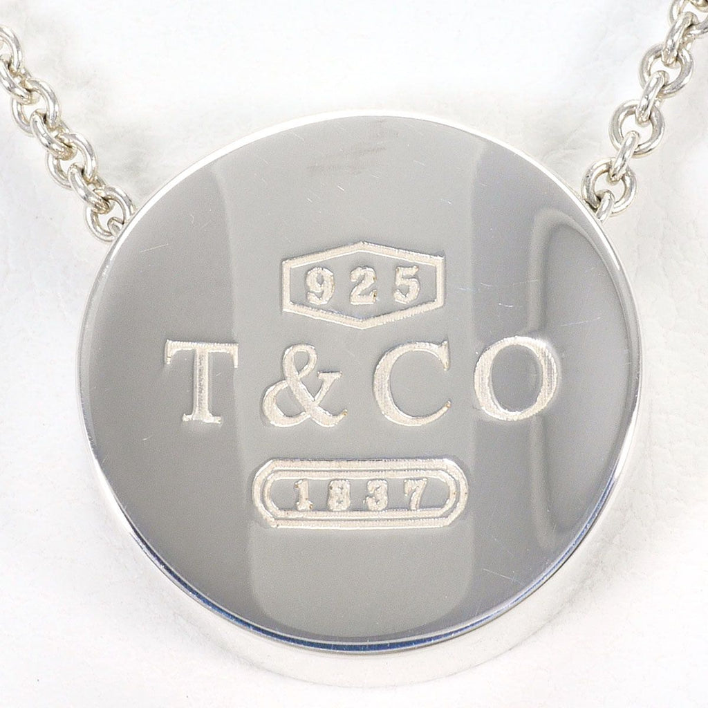 Tiffany & Co Concave 925 Sterling Silver Necklace 40 cm