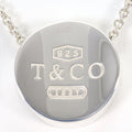 Tiffany & Co Concave 925 Sterling Silver Necklace 40 cm