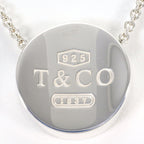 Tiffany & Co Concave 925 Sterling Silver Necklace 40 cm