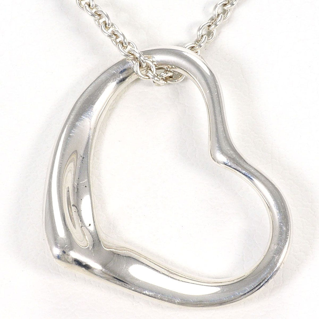 Tiffany & Co Open Heart 925 Sterling Silver Necklace 40 cm