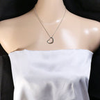 Tiffany & Co Open Heart 925 Sterling Silver Necklace 40 cm — view 6
