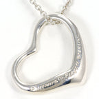 Tiffany & Co Open Heart 925 Sterling Silver Necklace 40 cm — view 3