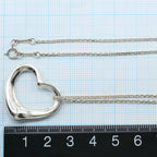Tiffany & Co Open Heart 925 Sterling Silver Necklace 46 cm — view 5