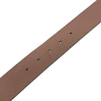Gucci Belt 85 34 Black Pink Beige Gold Leather — view 5