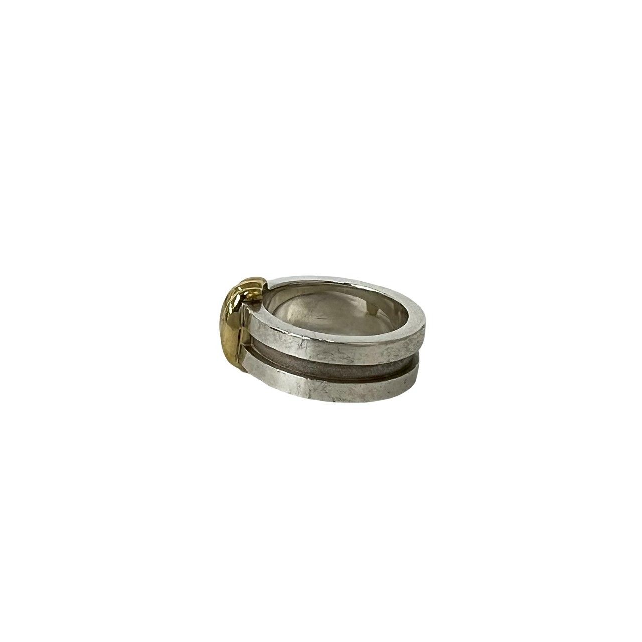 Tiffany & Co Grouped With Ring 925 Sterling Silver Gold No 8