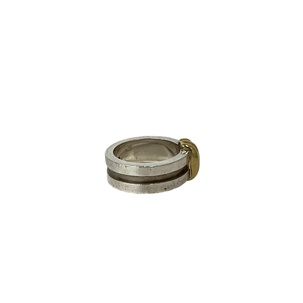 Tiffany & Co Grouped With Ring 925 Sterling Silver Gold No 8
