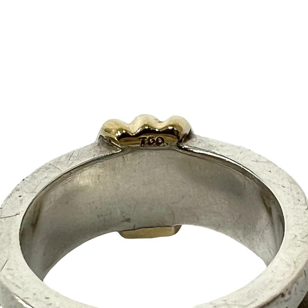 Tiffany & Co Grouped With Ring 925 Sterling Silver Gold No 8