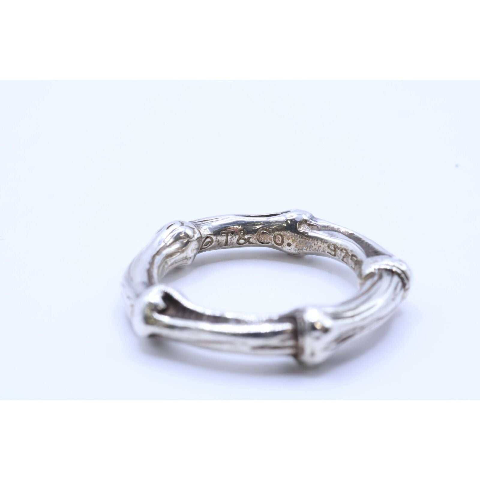 Tiffany & Co 925 Bamboo No 10 Ring — view 6