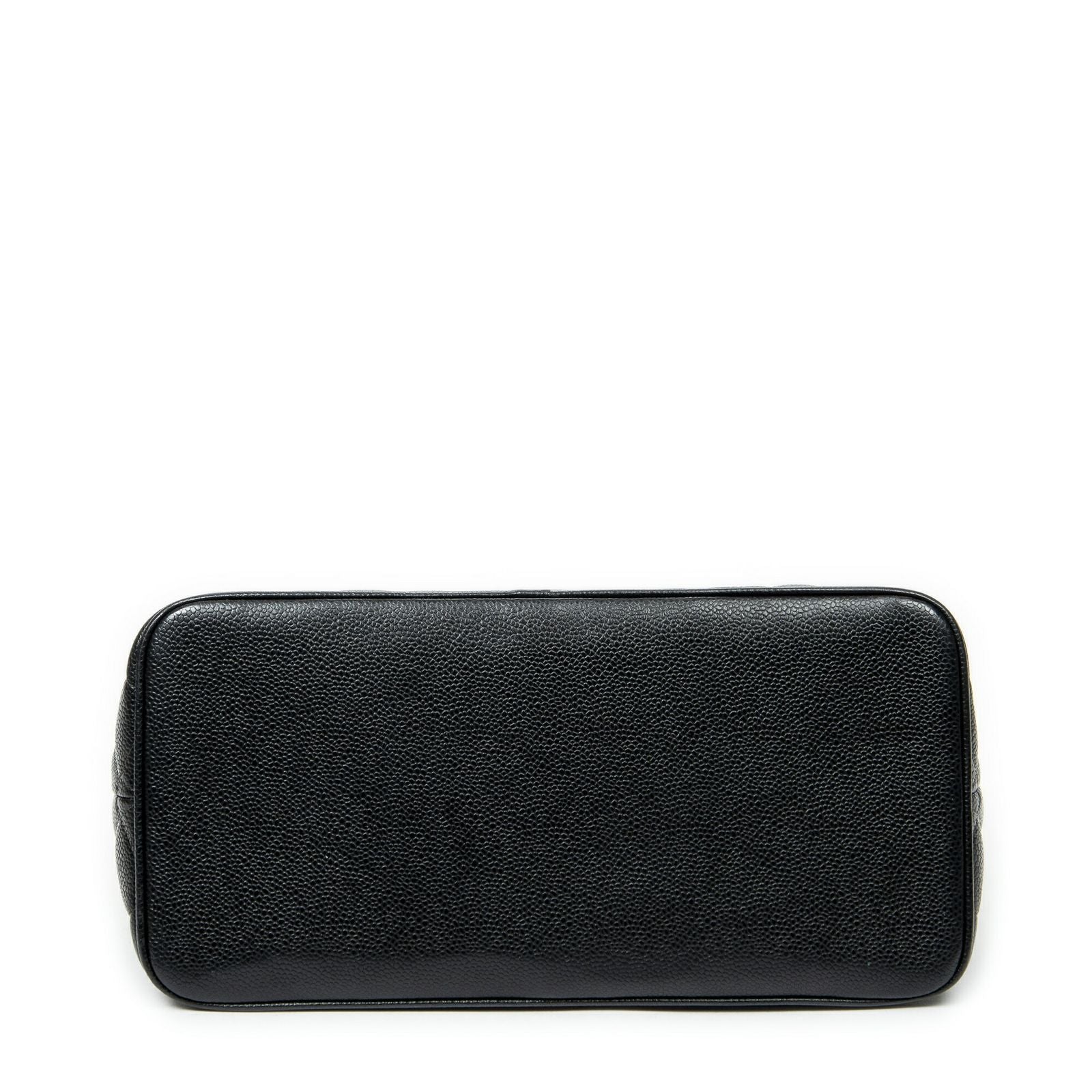 Chanel Timeless Medallion Tote Black Quilted Caviar Leather — view 6
