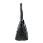 Chanel Timeless Medallion Tote Black Quilted Caviar Leather — view 3