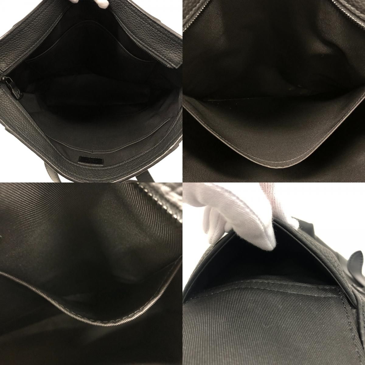 Louis Vuitton Listofa Tote Taurillon Leather Black — view 7
