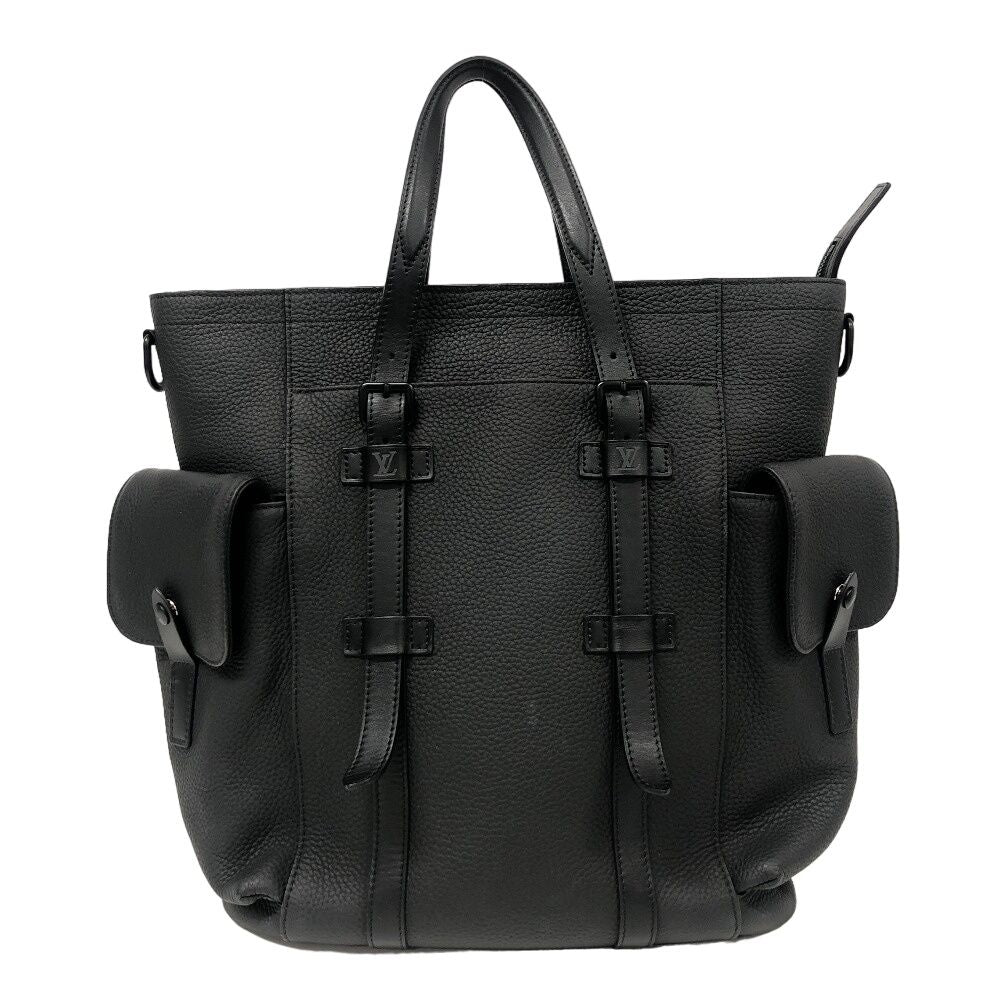 Louis Vuitton Listofa Tote Taurillon Leather Black