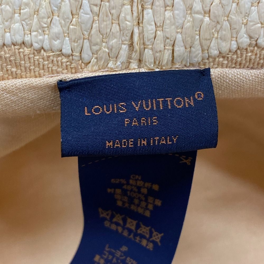 Louis Vuitton Bucket Hat Cotton Hat Beige — view 7