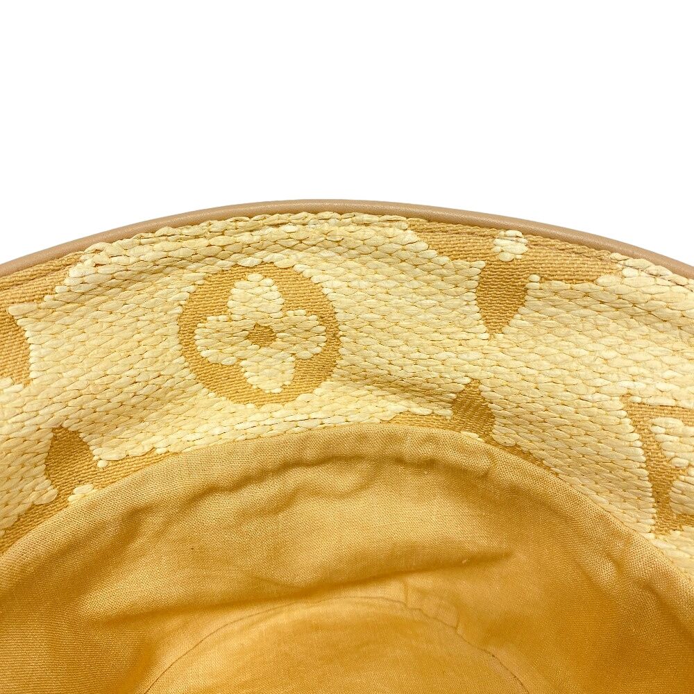 Louis Vuitton Bucket Hat Cotton Hat Beige — view 5