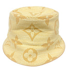 Louis Vuitton Bucket Hat Cotton Hat Beige — view 2