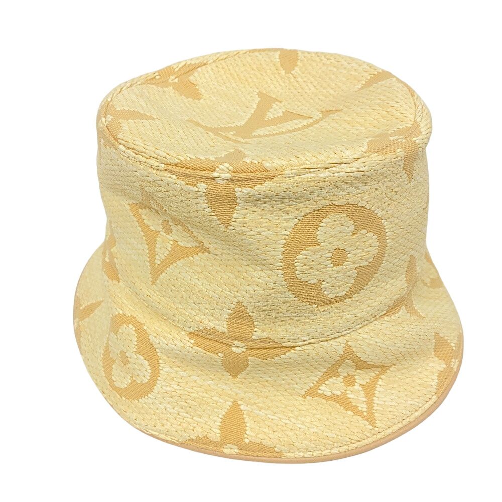 Louis Vuitton Bucket Hat Cotton Hat Beige