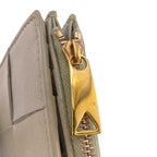 Bottega Veneta Maxi Intrecciato Bifold Wallet Coin Purse Bill Green — view 6