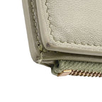 Bottega Veneta Maxi Intrecciato Bifold Wallet Coin Purse Bill Green — view 5