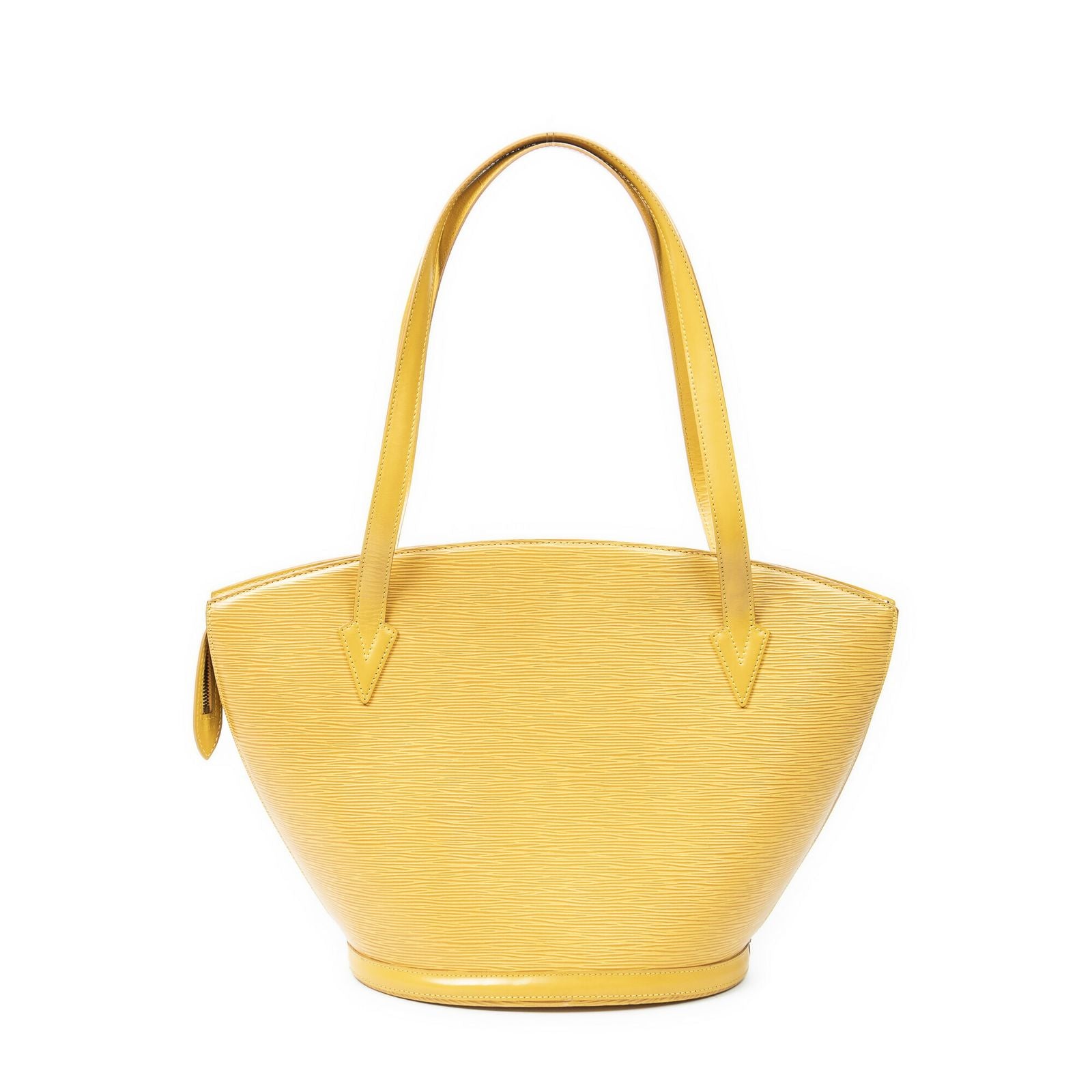 Louis Vuitton Saint Jacques Shopping Yellow Epi Messenger — view 5