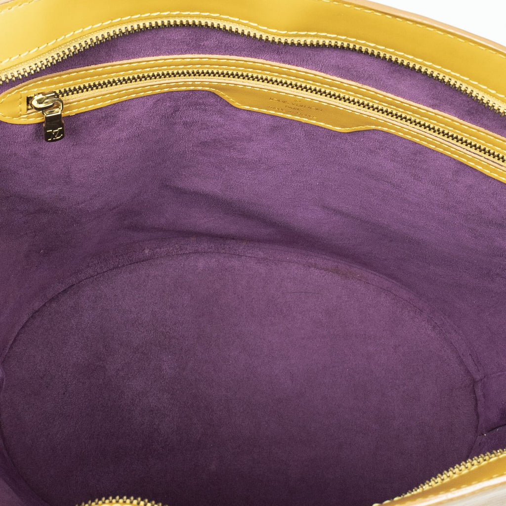 Louis Vuitton Saint Jacques Shopping Yellow Epi Messenger — view 9