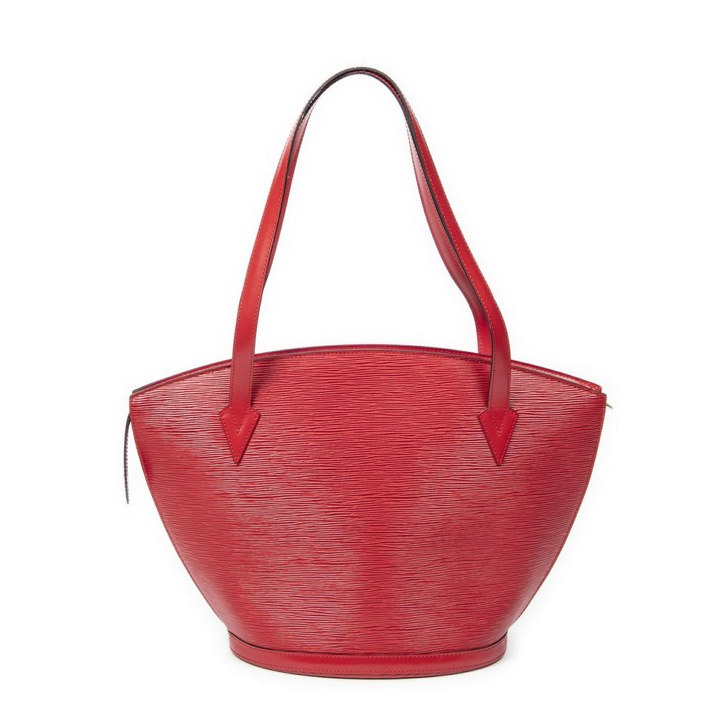 Louis Vuitton Saint Jacques Shopping Red Epi Messenger — view 5