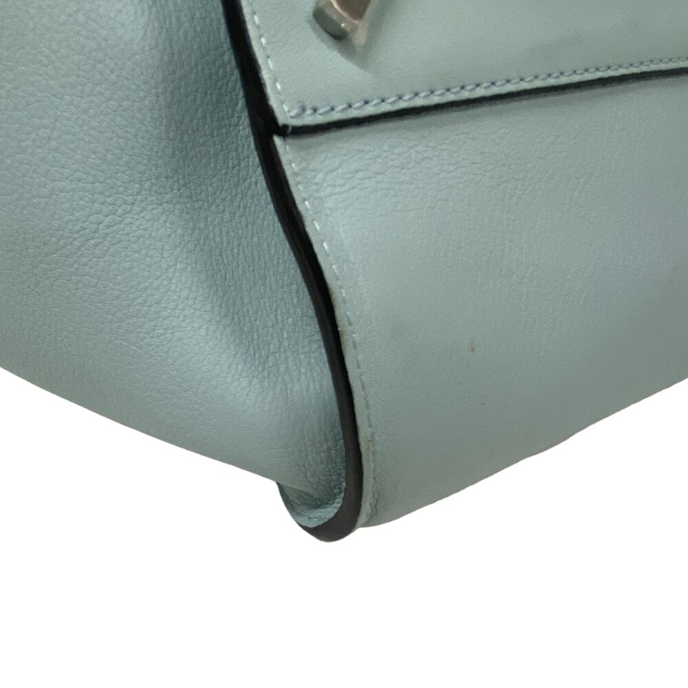 Loewe Hammock Large 2-Way Leather Shoulder Bag Blue — view 4