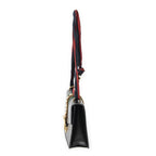 Gucci Small Sylvie Bag Black Calfskin Leather — view 3