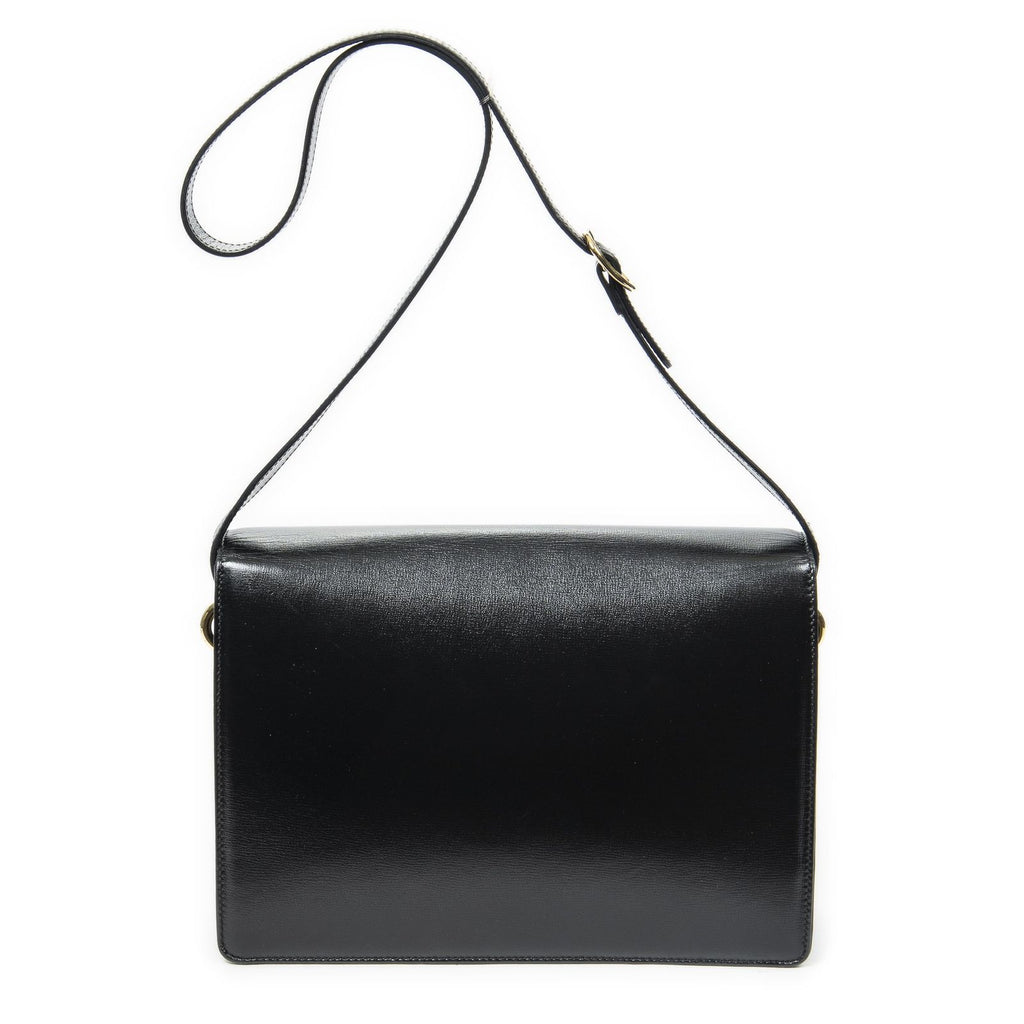 Gucci Torsion GG Sling Bag Black Studded Calfskin — view 5