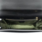 Gucci Torsion GG Sling Bag Black Studded Calfskin — view 9