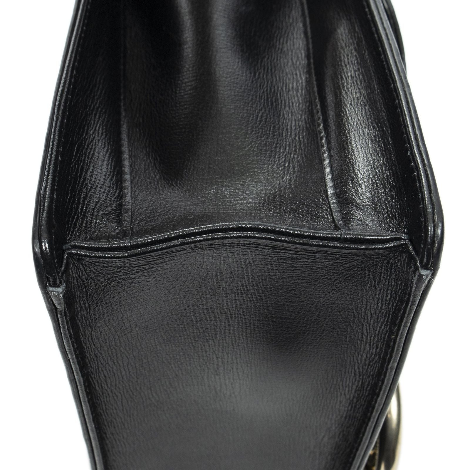 Gucci Torsion GG Sling Bag Black Studded Calfskin — view 7