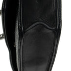 Chanel Classic Chain Wallet Black Quilted Caviar Leather — view 8
