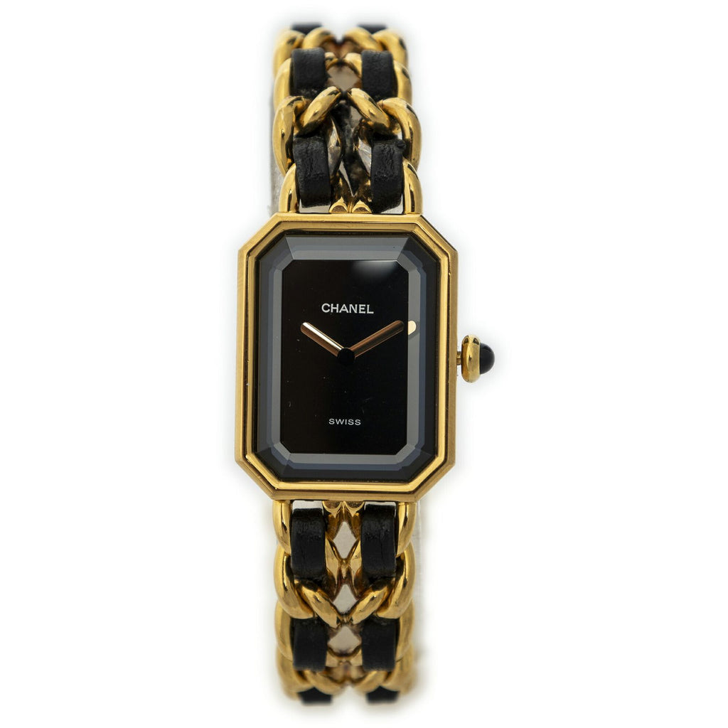Chanel Premier Black Gold Plated