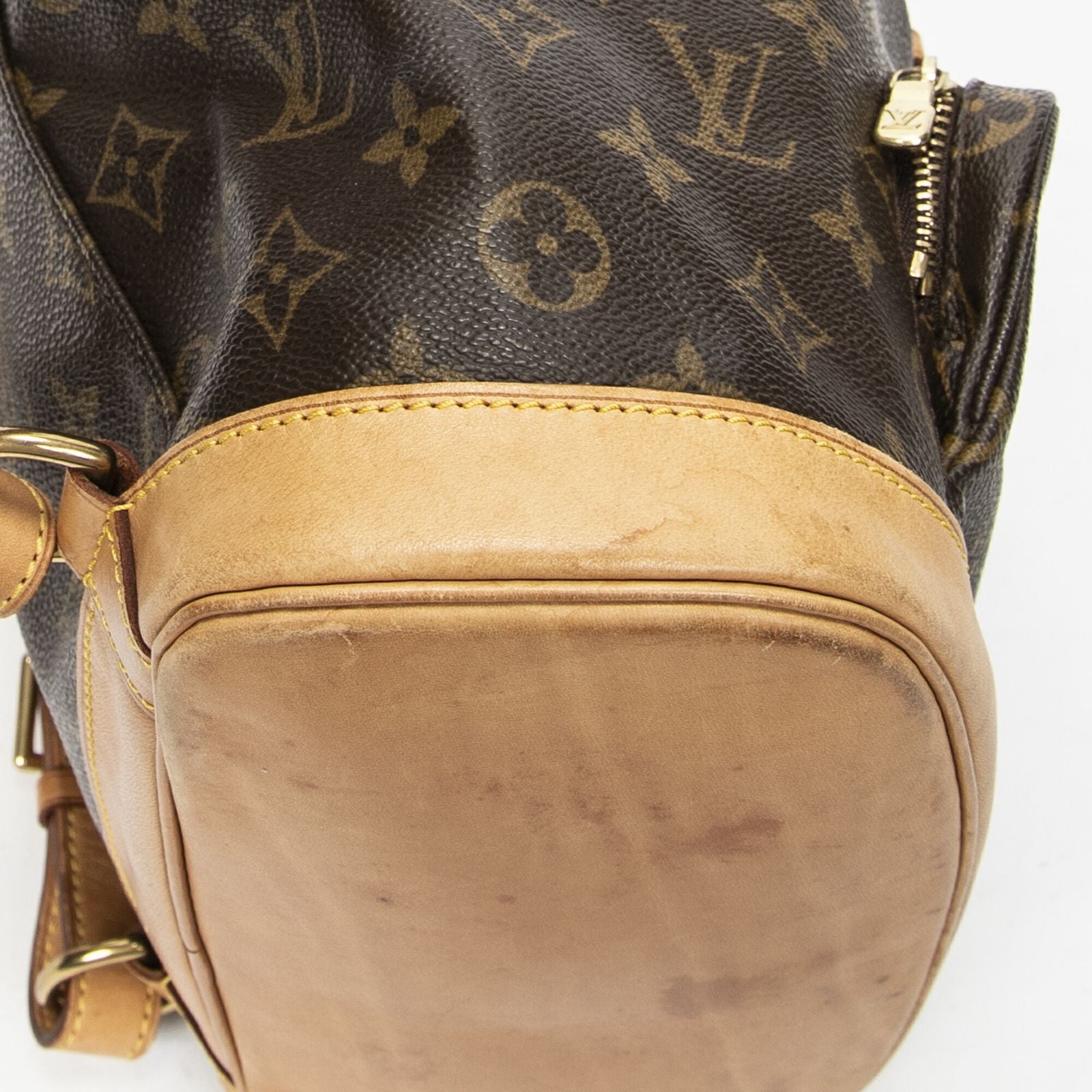Louis Vuitton Montsouris Brown Monogram Canvas — view 7