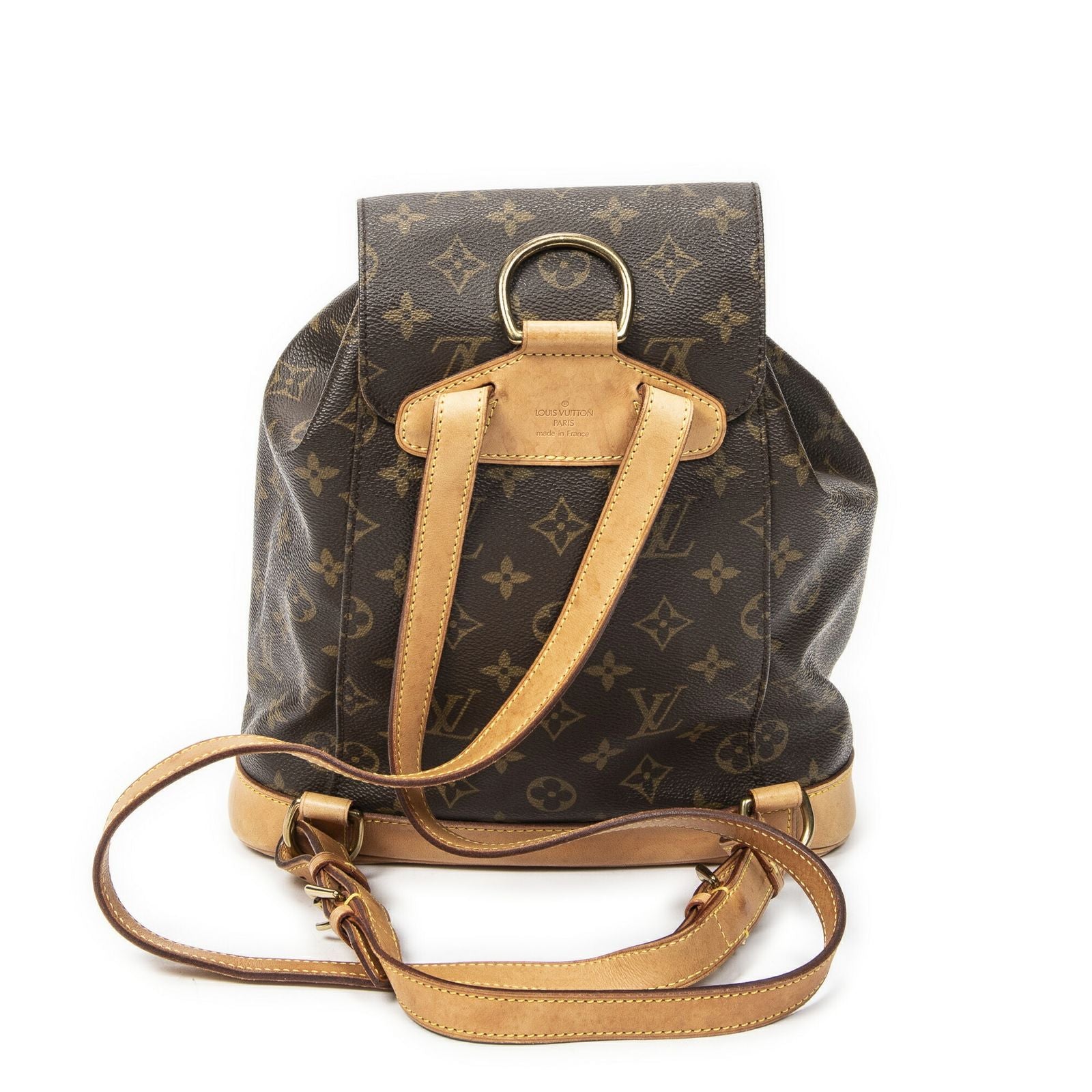 Louis Vuitton Montsouris Brown Monogram Canvas — view 5