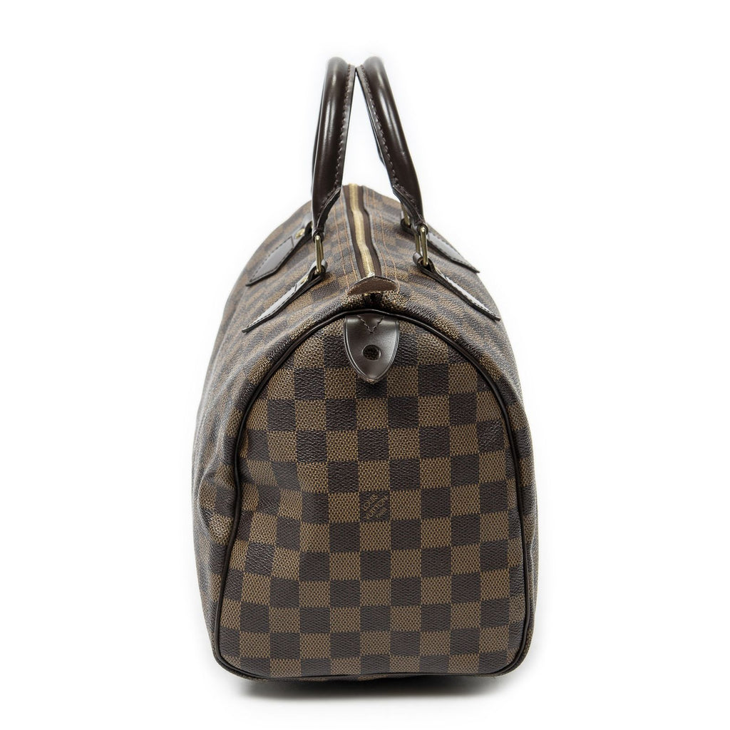Louis Vuitton Speedy Brown Damier Ebene Handbag — view 3