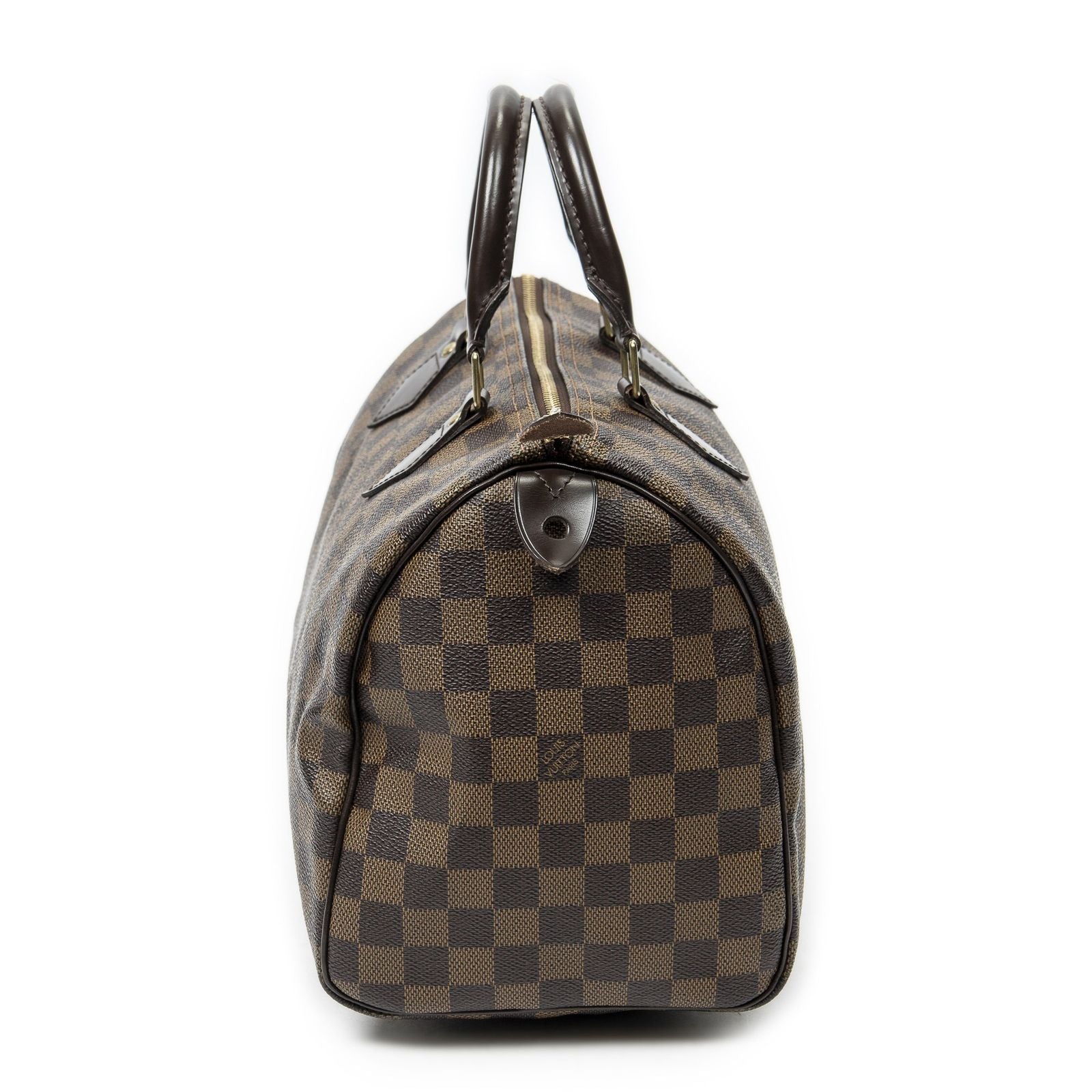 Louis Vuitton Speedy Brown Damier Ebene Handbag — view 3