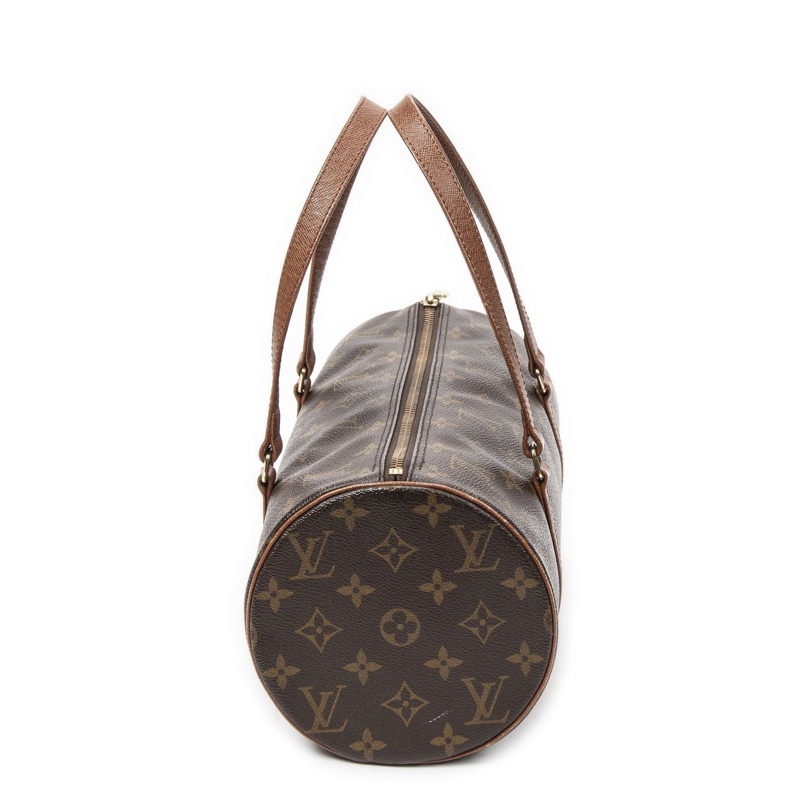 Louis Vuitton Papillon Brown Monogram Canvas Handbag — view 3