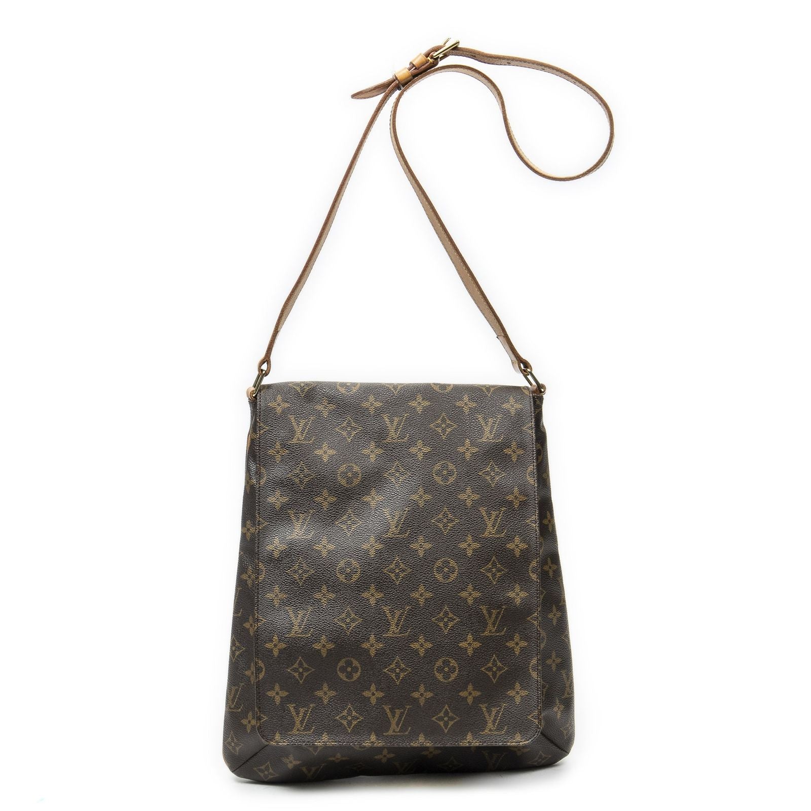 Louis Vuitton Musette Brown Monogram Canvas Messenger