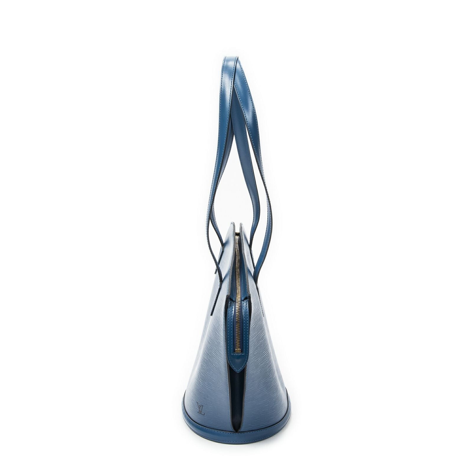 Louis Vuitton Saint Jacques Shopping Blue Epi Messenger — view 3