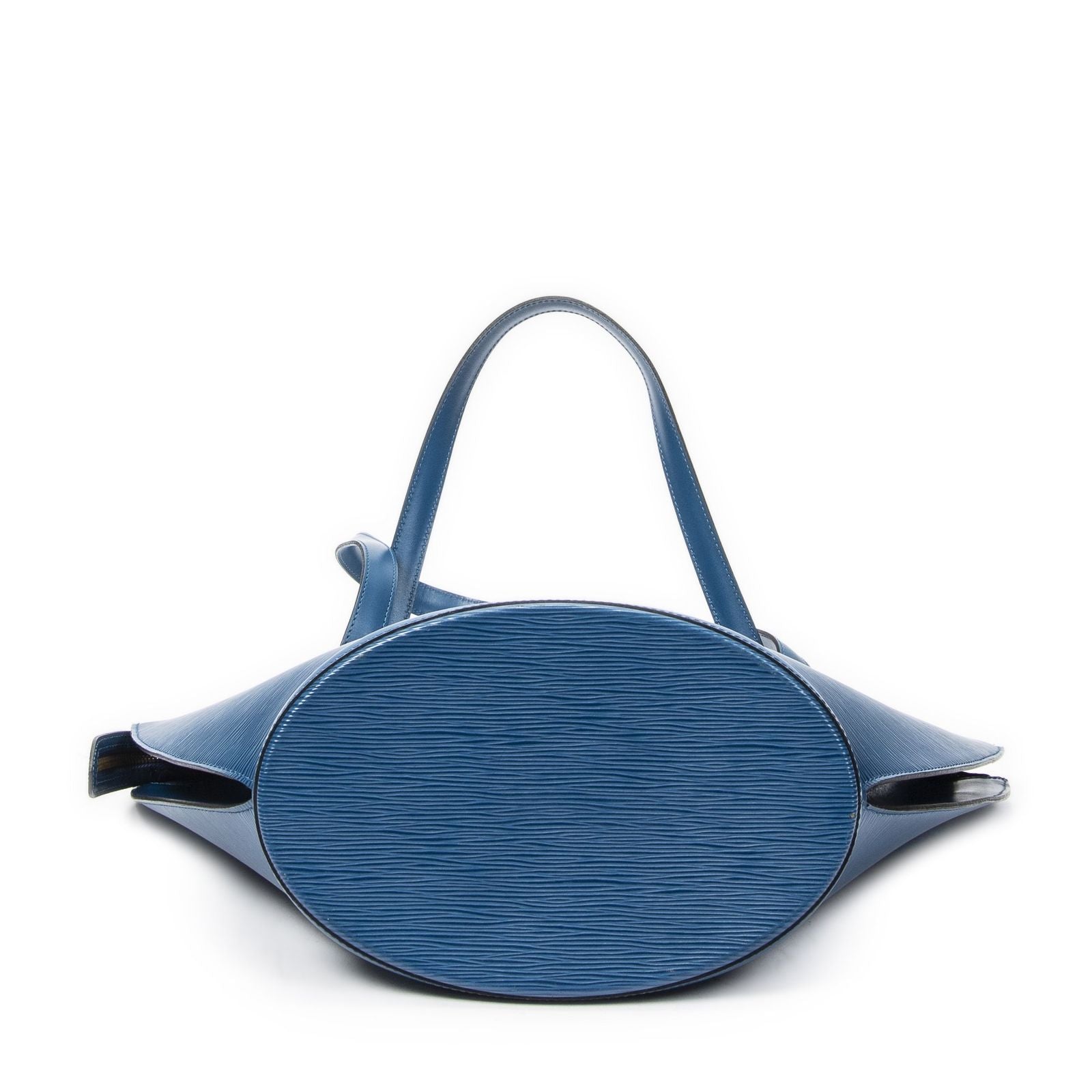 Louis Vuitton Saint Jacques Shopping Blue Epi Messenger — view 6
