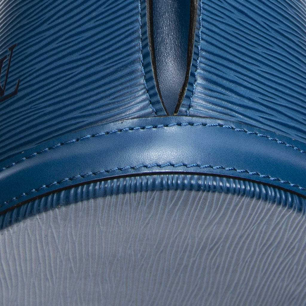 Louis Vuitton Saint Jacques Shopping Blue Epi Messenger — view 7