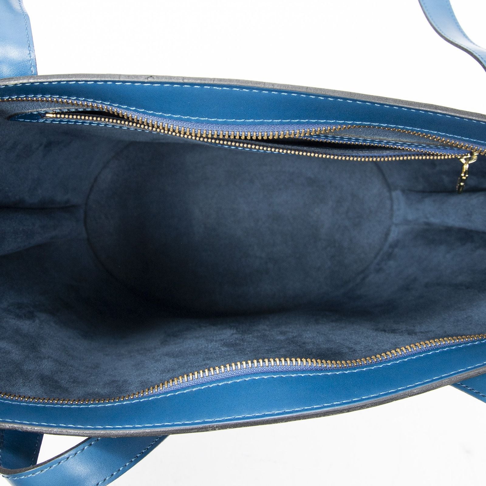 Louis Vuitton Saint Jacques Shopping Blue Epi Messenger — view 9