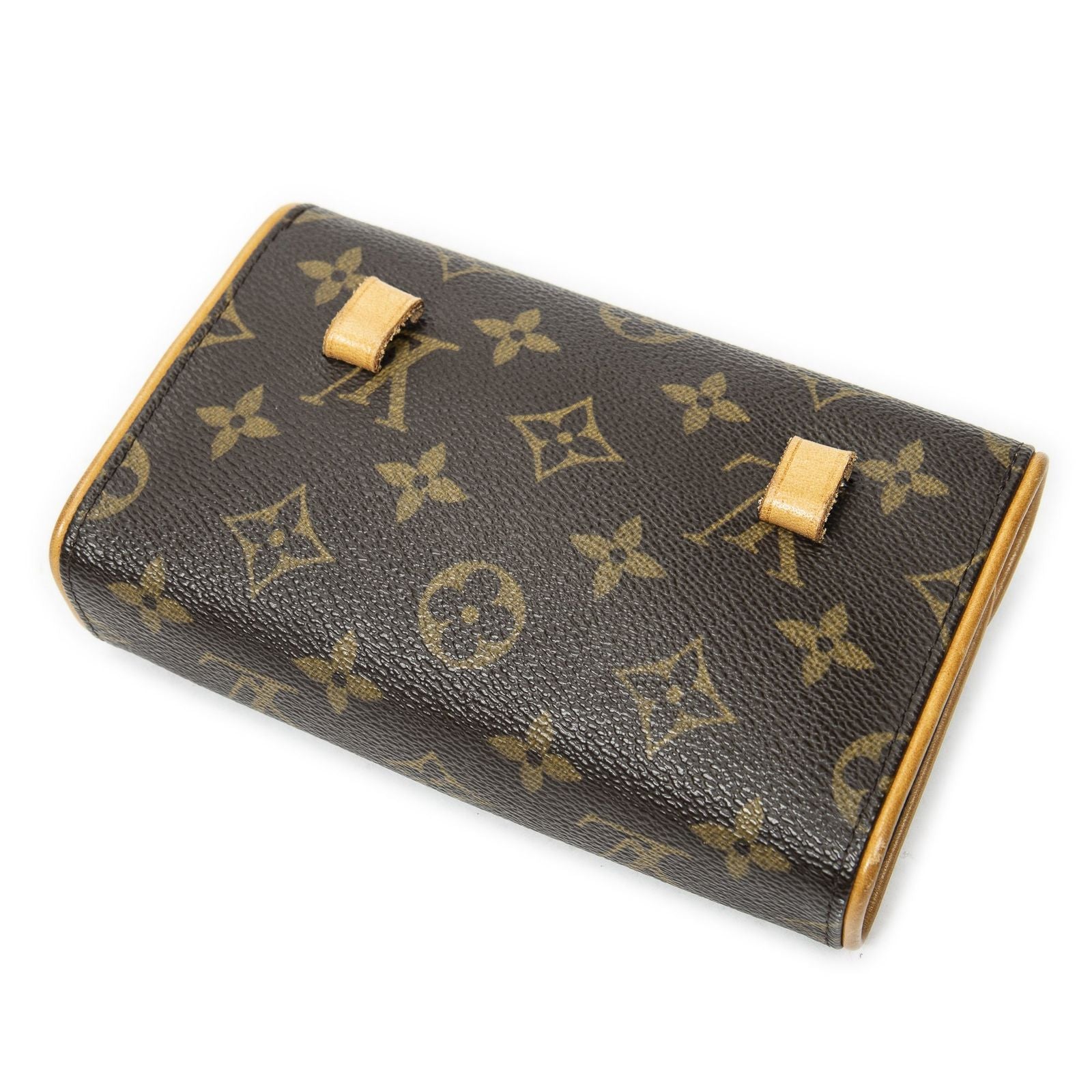 Louis Vuitton Pochette Florentine Brown Monogram Canvas Handbag — view 7