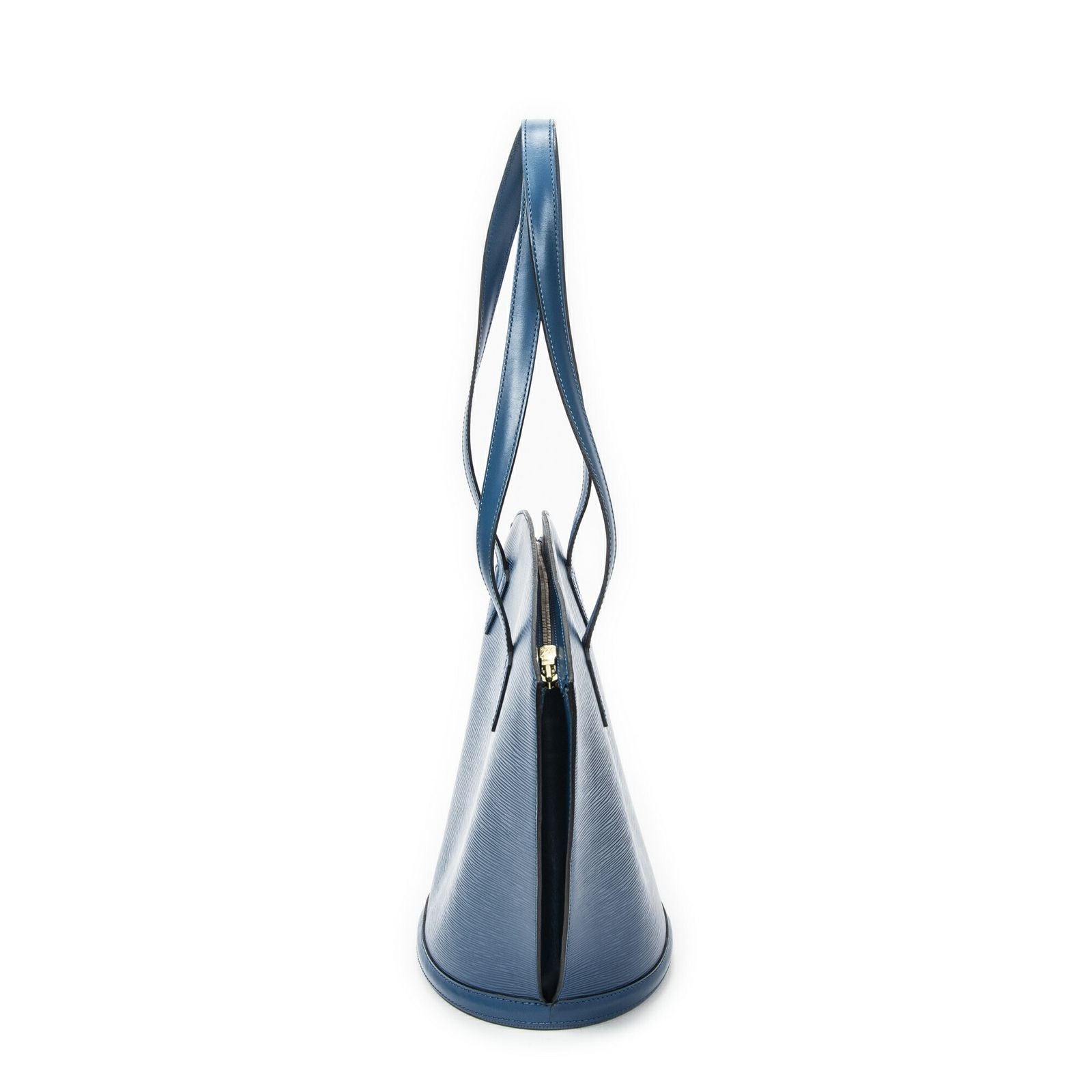 Louis Vuitton Saint Jacques Shopping Blue Epi Messenger — view 4