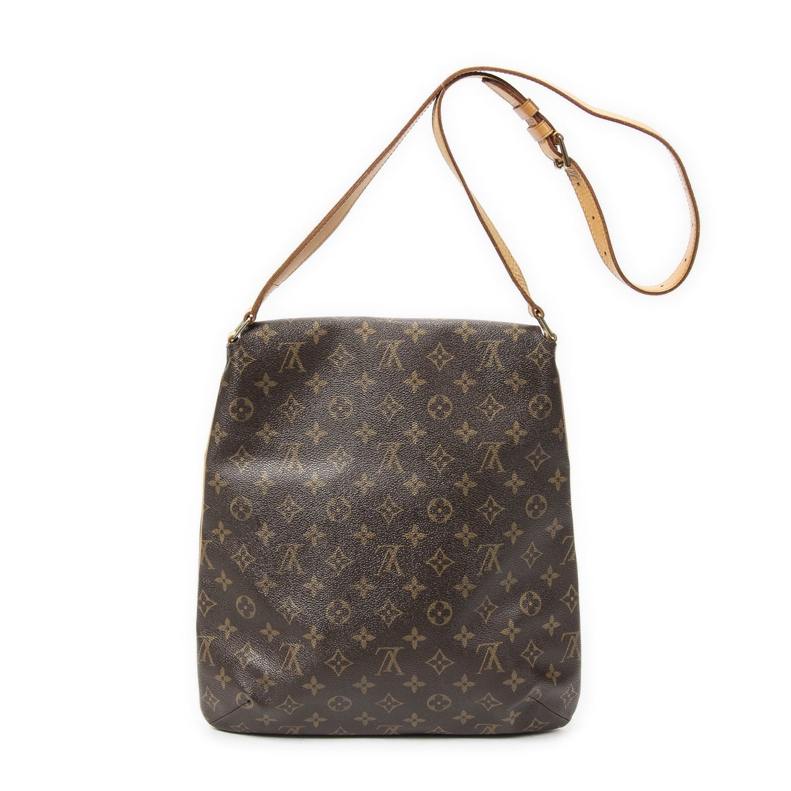 Louis Vuitton Musette Brown Monogram Canvas Messenger — view 5