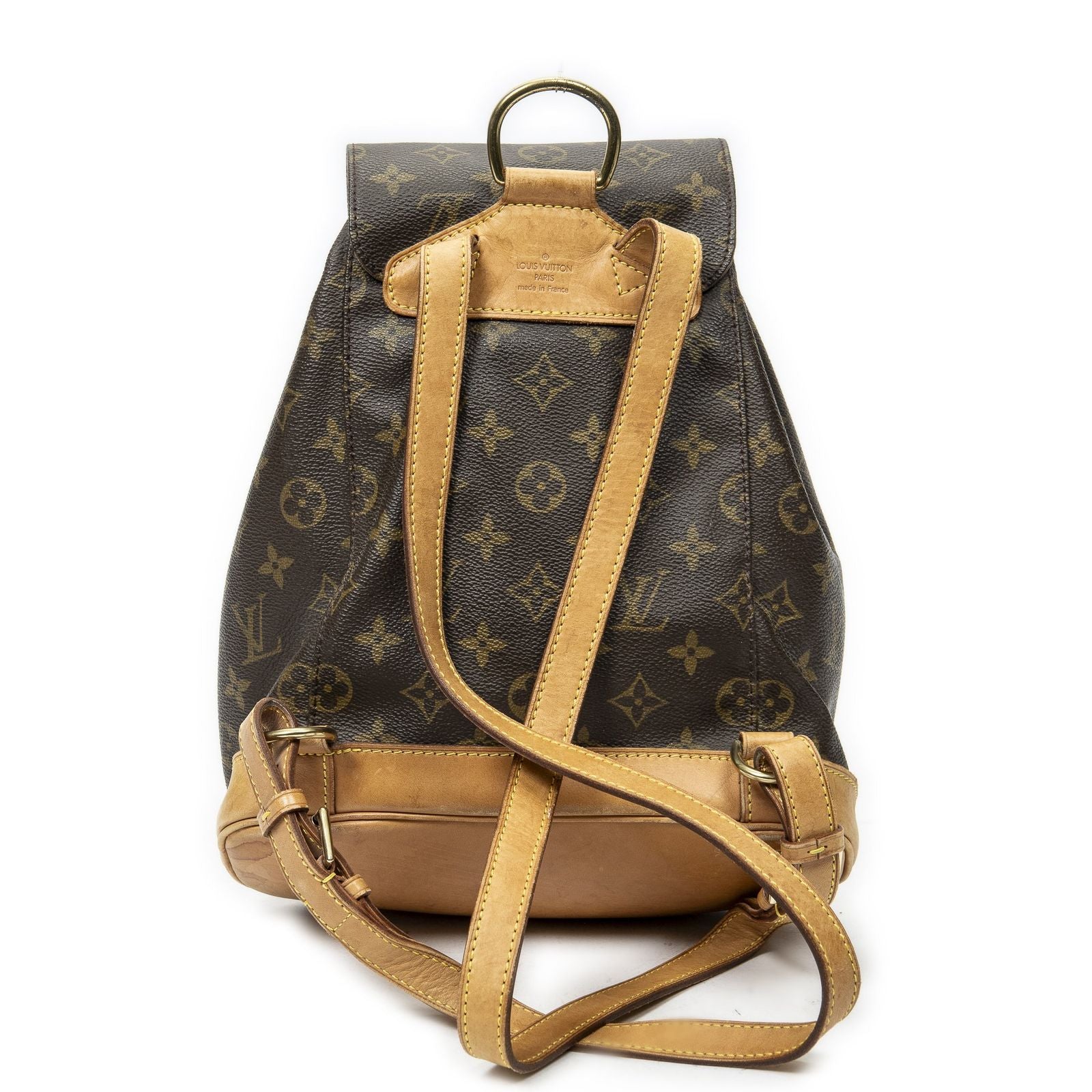 Louis Vuitton Montsouris Brown Monogram Canvas — view 5