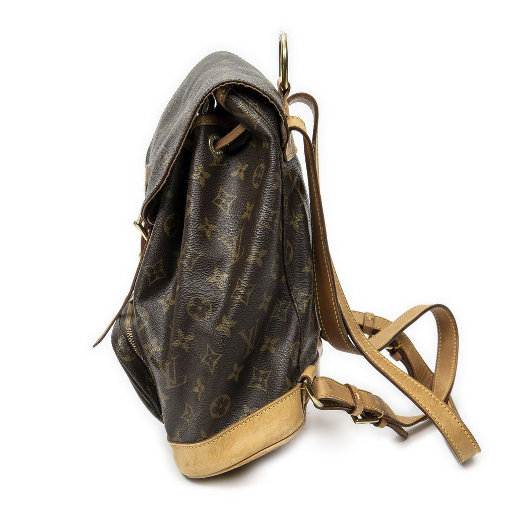 Louis Vuitton Montsouris Brown Monogram Canvas — view 3
