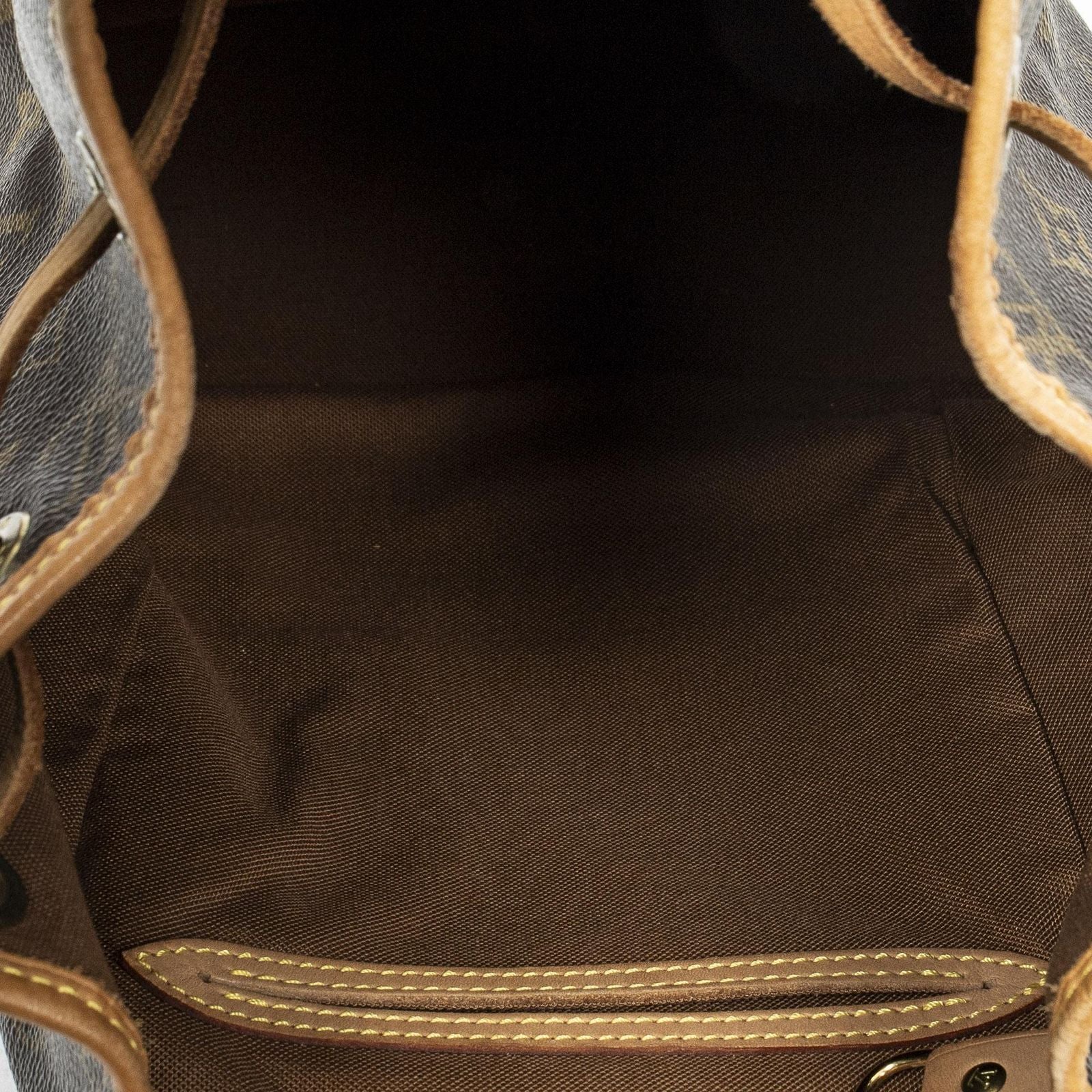 Louis Vuitton Montsouris Brown Monogram Canvas — view 9
